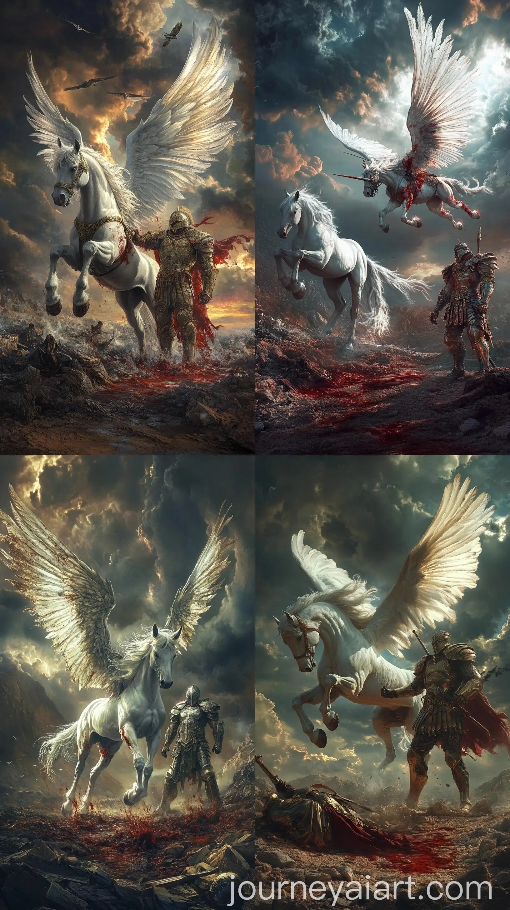 Birth-of-Pegasus-and-Chrysaor-in-Stormy-Landscape