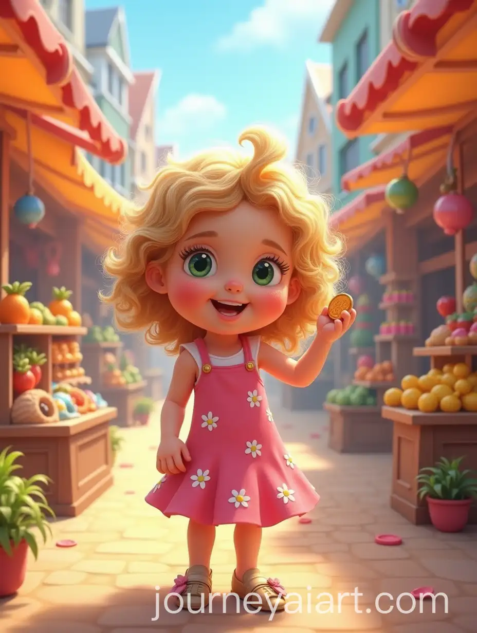 Little-Girl-Holding-Penny-in-Colorful-Magical-Market