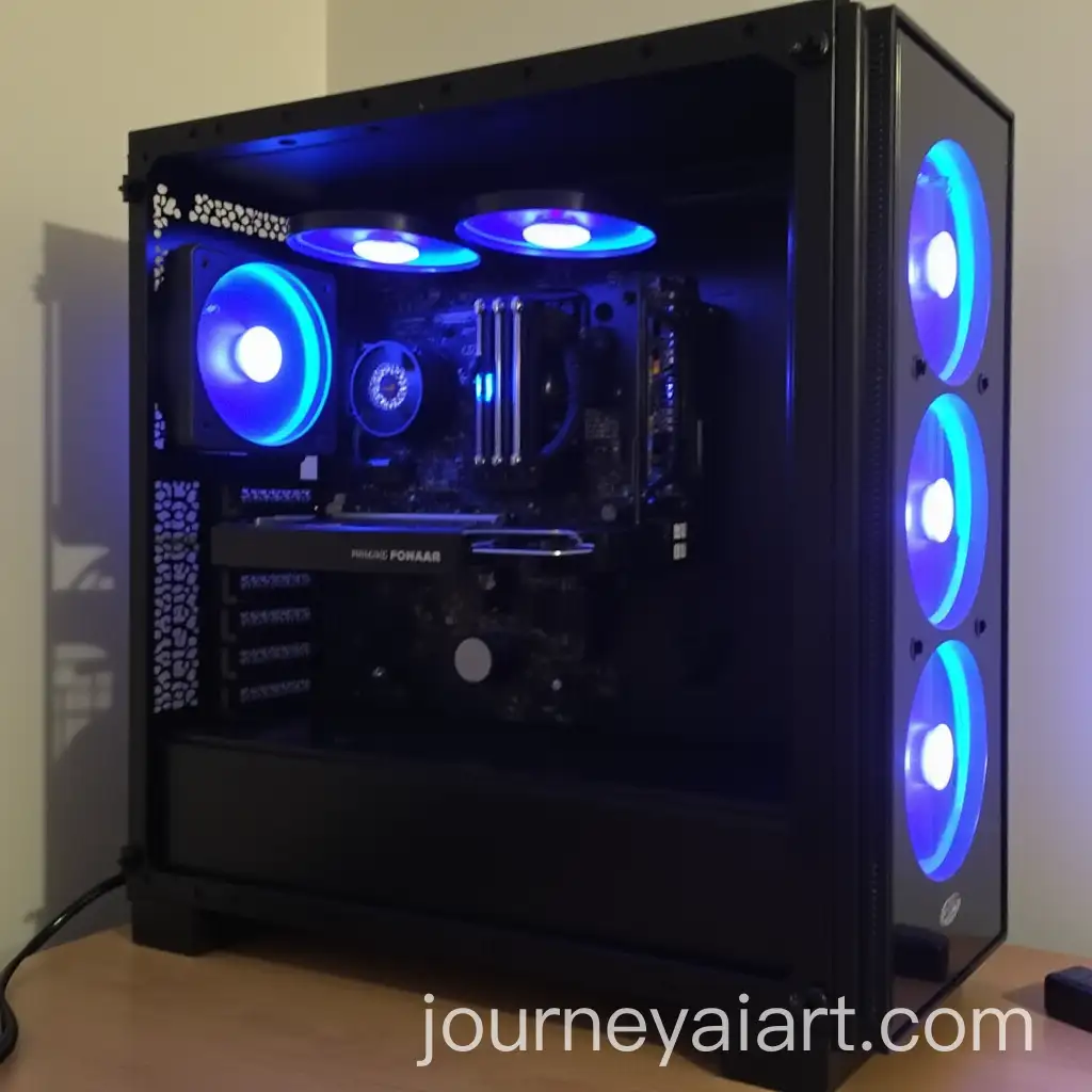 HighPerformance-Gaming-PC-with-RGB-Fans-and-Tempered-Glass-Case