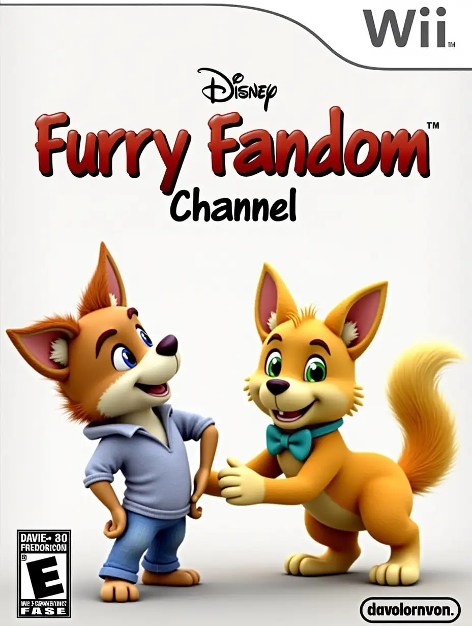 Title: Furry Fandom Channel, Wii cover art