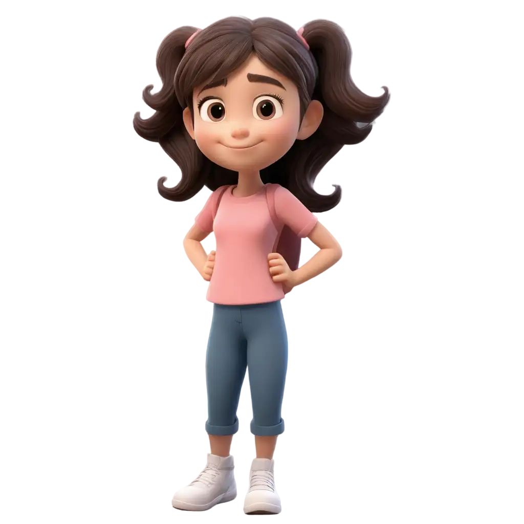 Cartoon-3D-Little-Girl-PNG-Image-Creative-Art-for-Digital-Projects