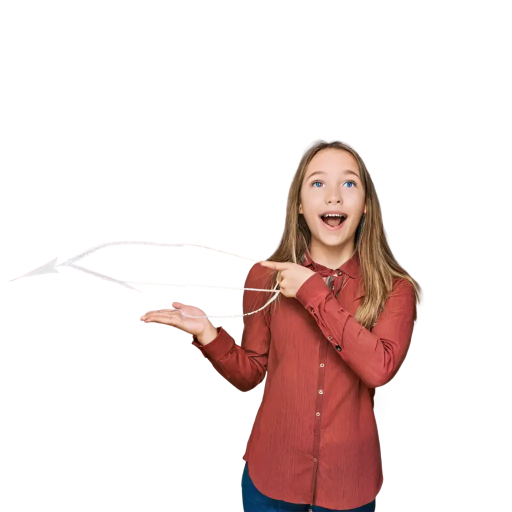 Surprised-Girl-PNG-Image-with-Arrow-Perfect-for-Creative-Projects