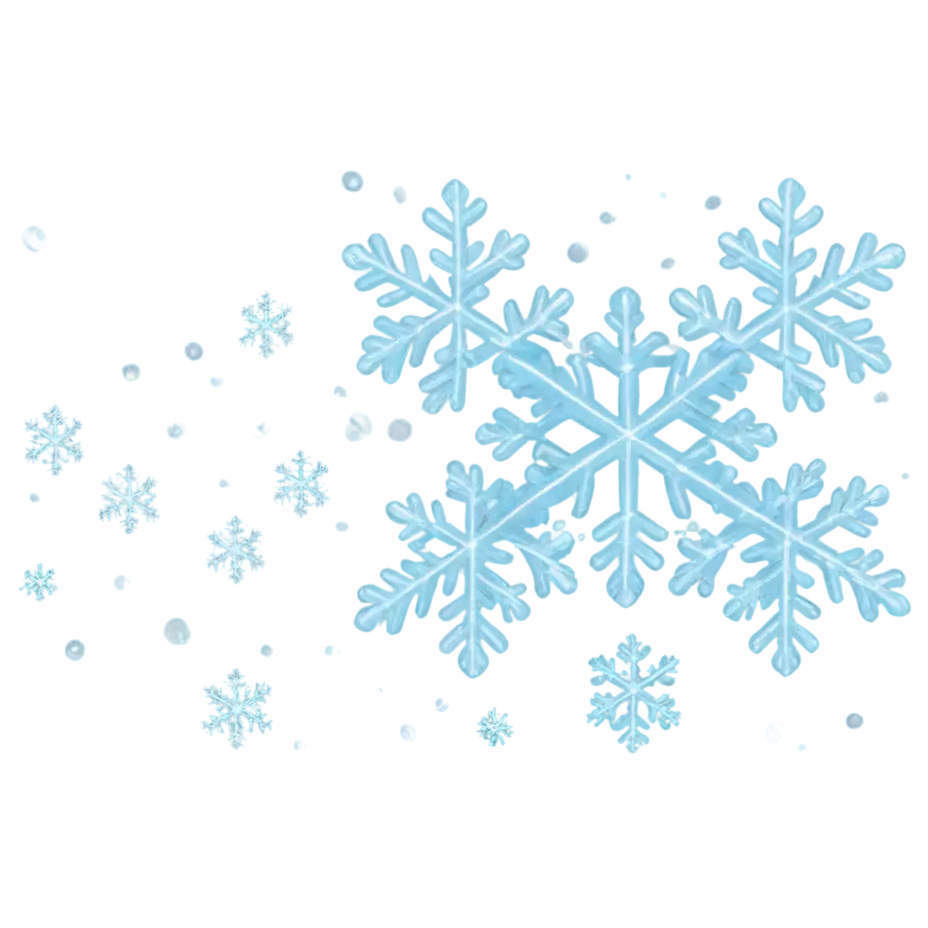 Stunning-Light-Blue-Fluffy-Snowflake-PNG-HighQuality-Winter-Imagery