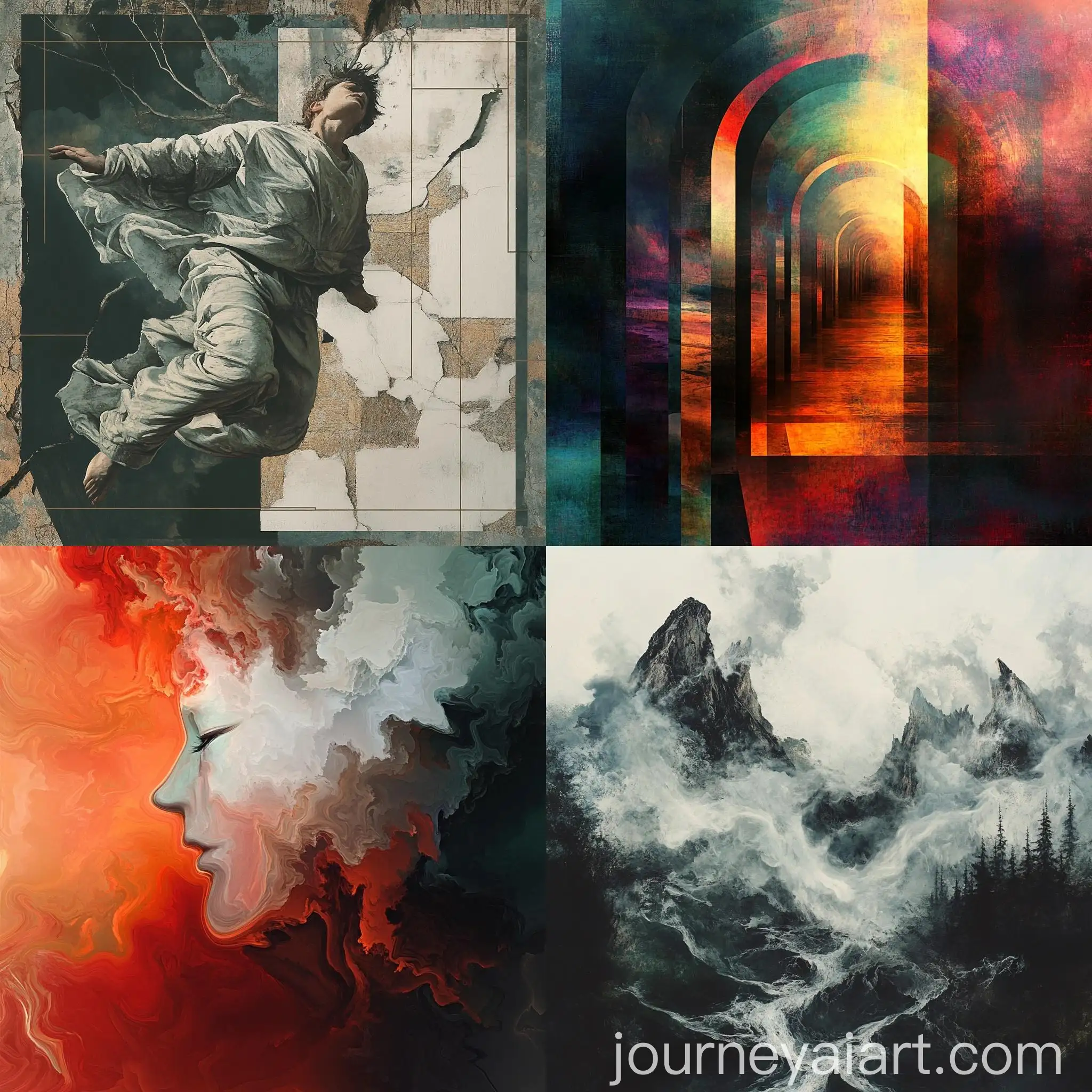 Vivid-Abstract-Artwork-Displayed-in-Modern-Gallery