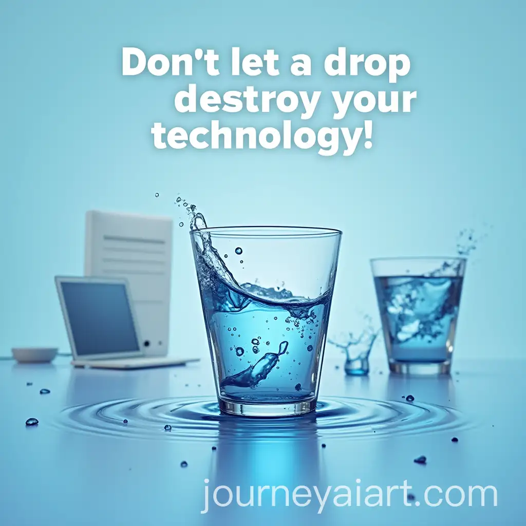 Protect-Your-Technology-Computer-and-Water-Glass-Safety-Poster