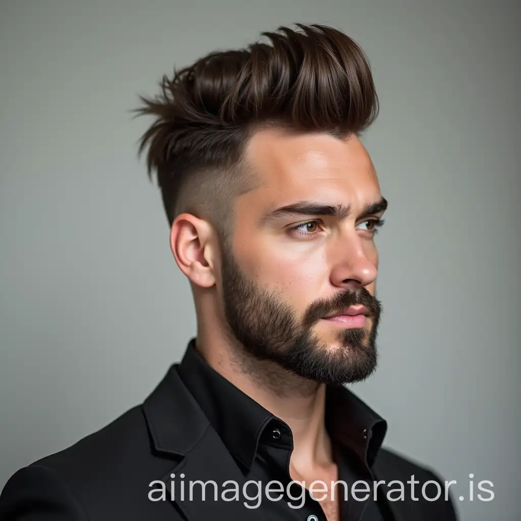 Modern-Stylish-Man-with-Beard-and-Trendy-Hairstyle