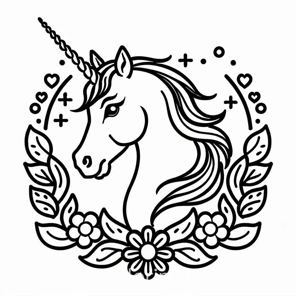 Simple-Unicorn-Coloring-Page-for-Kids