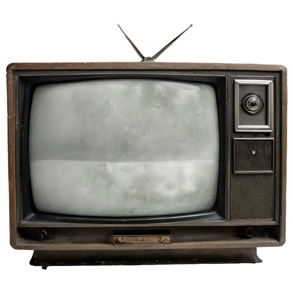 Vintage-Real-Old-TV-PNG-Image-Perfect-for-Nostalgic-Designs