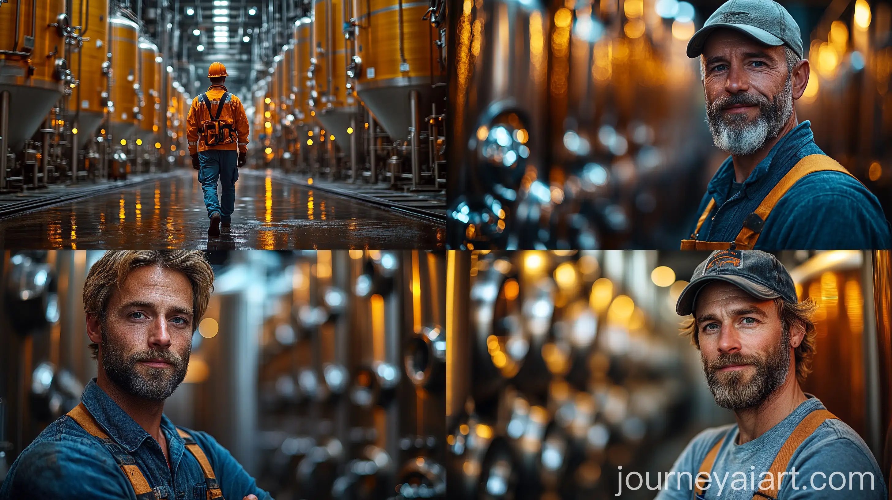 Brewer-Monitoring-Fermentation-Tanks