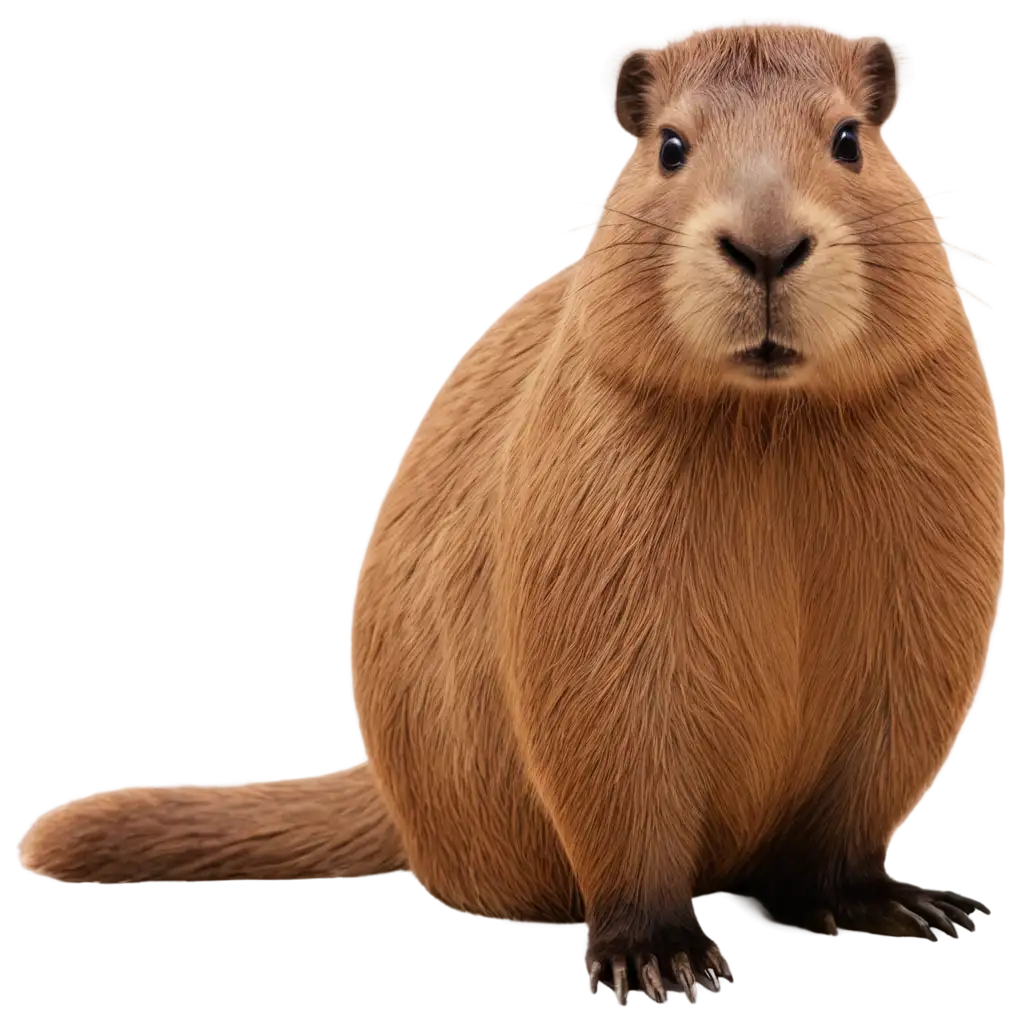 Friendly-Capybara-PNG-Image-Perfect-for-Creative-Projects-and-Digital-Art