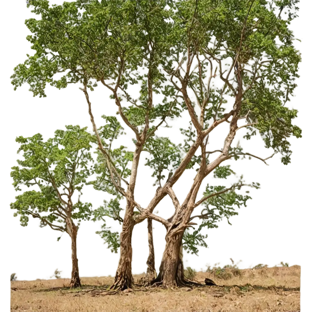 Dry-Tree-in-Jungle-PNG-Image-HighQuality-Transparent-Background-for-Various-Creative-Uses