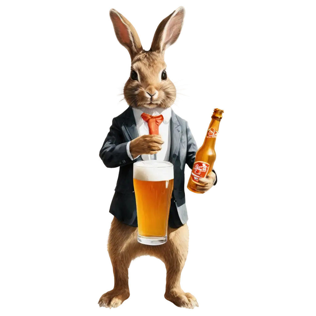 Beer-Drinking-Rabbit-PNG-Whimsical-Illustration-of-a-Rabbit-Enjoying-a-Cold-Brew