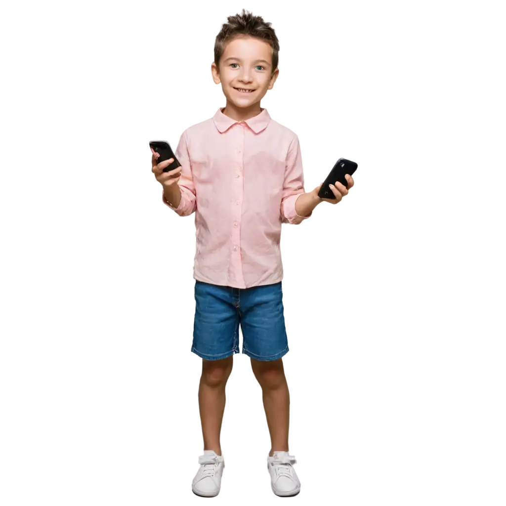 SEOFriendly-PNG-Image-Happy-Child-with-iPhone