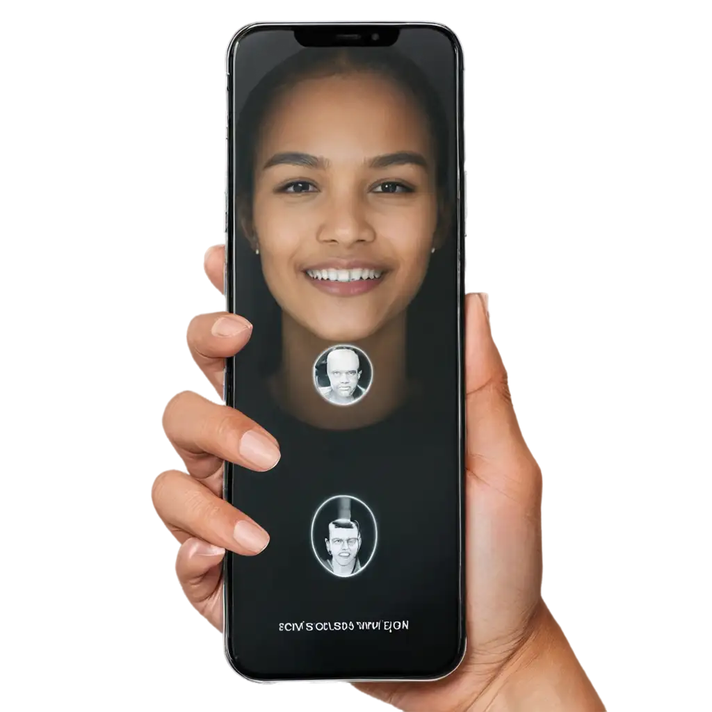 Phone-with-Face-Scanner-PNG-HighQuality-Image-for-Modern-Security-and-Technology