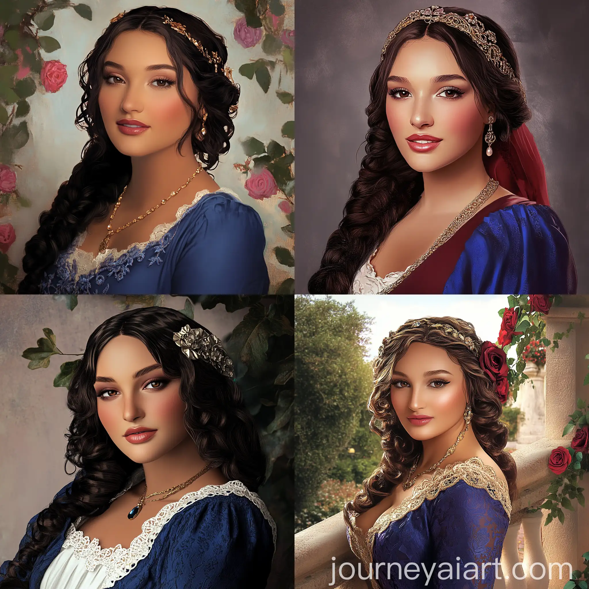 Portrait-of-Lady-Juliet-in-Elegant-Attire-and-Regal-Pose