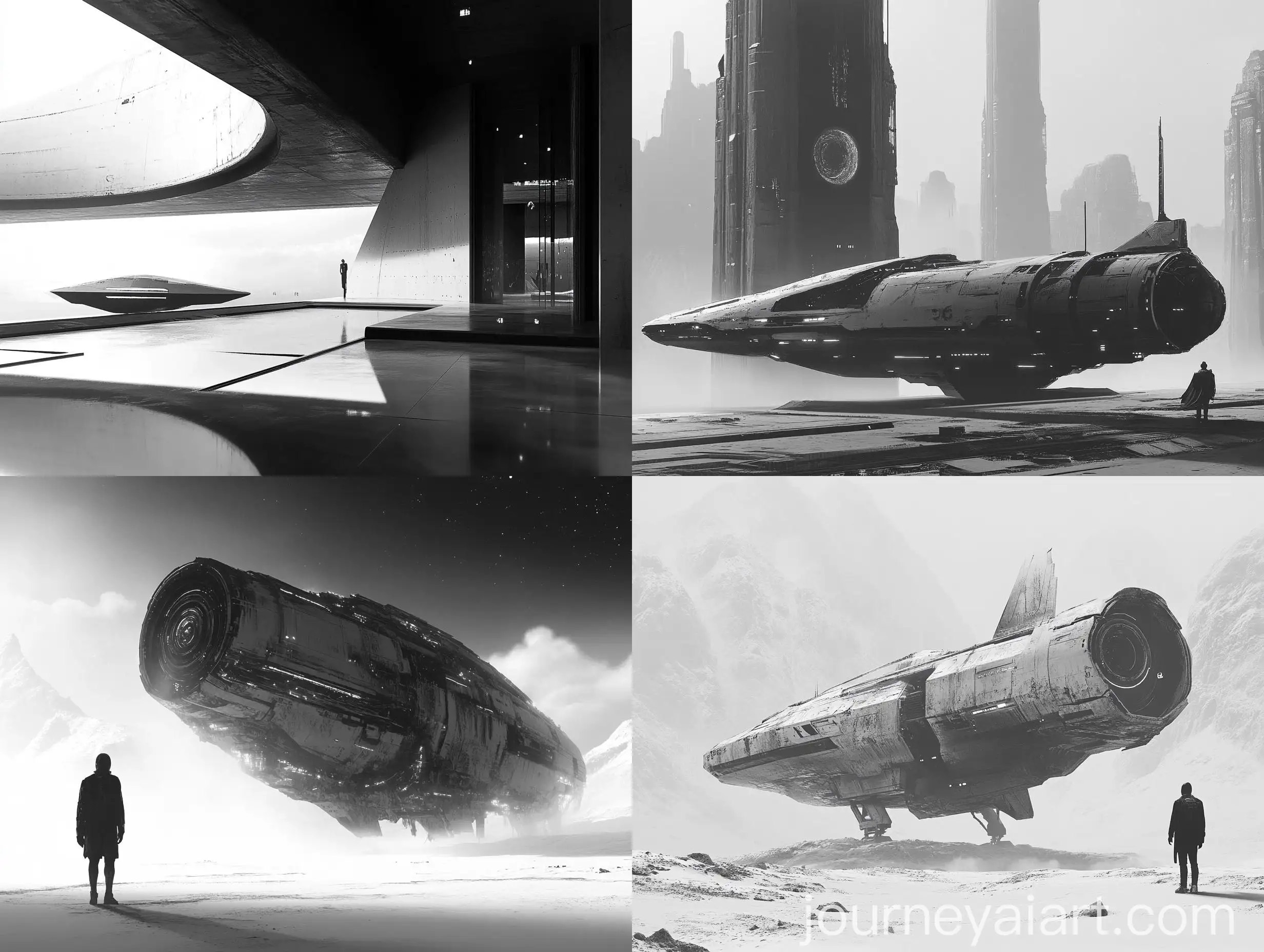 Futuristic-Web-Design-Concept-in-Monochromatic-Style