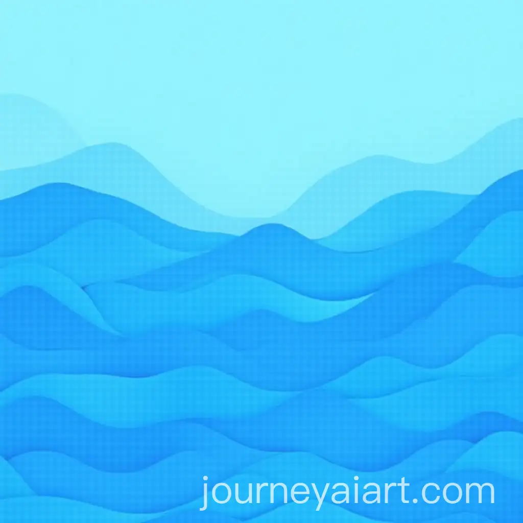Tranquil-Blue-Background-with-Elegant-2D-Waves