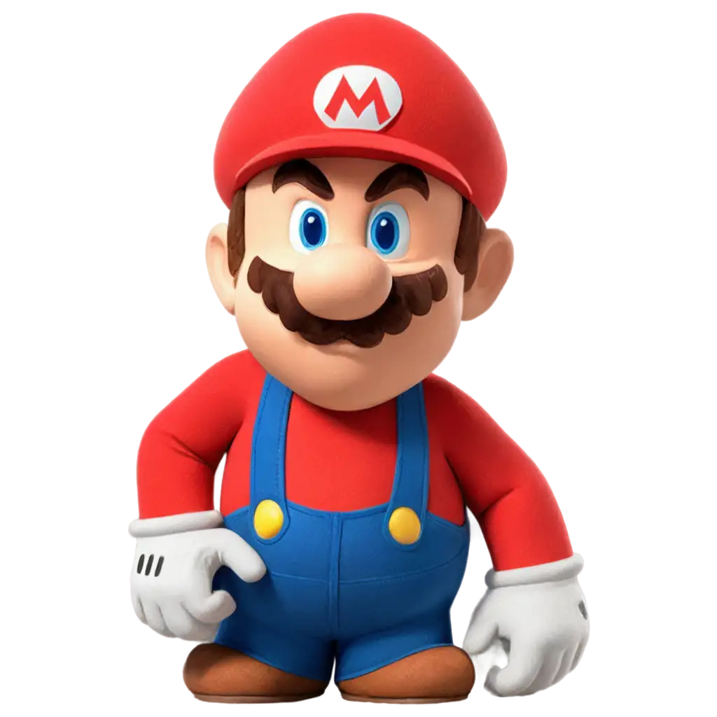 Super-Mario-Angry-PNG-with-Chicken-Crumbs-in-Mustache-HighQuality-Image-Format-for-Digital-Art-and-Memes