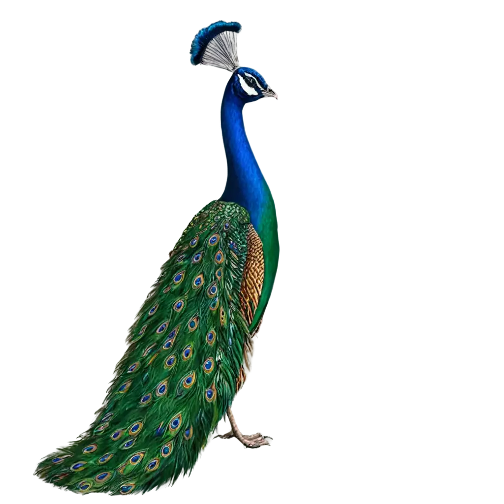 Exquisite-Peacock-PNG-Image-Capturing-the-Elegance-in-HighResolution-Format