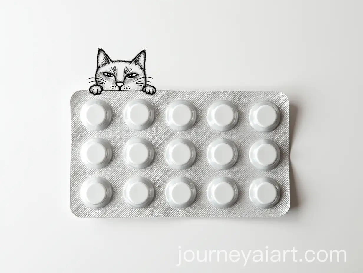 Blister-Package-Design-Featuring-Cat-Faces-Instead-of-Tablets