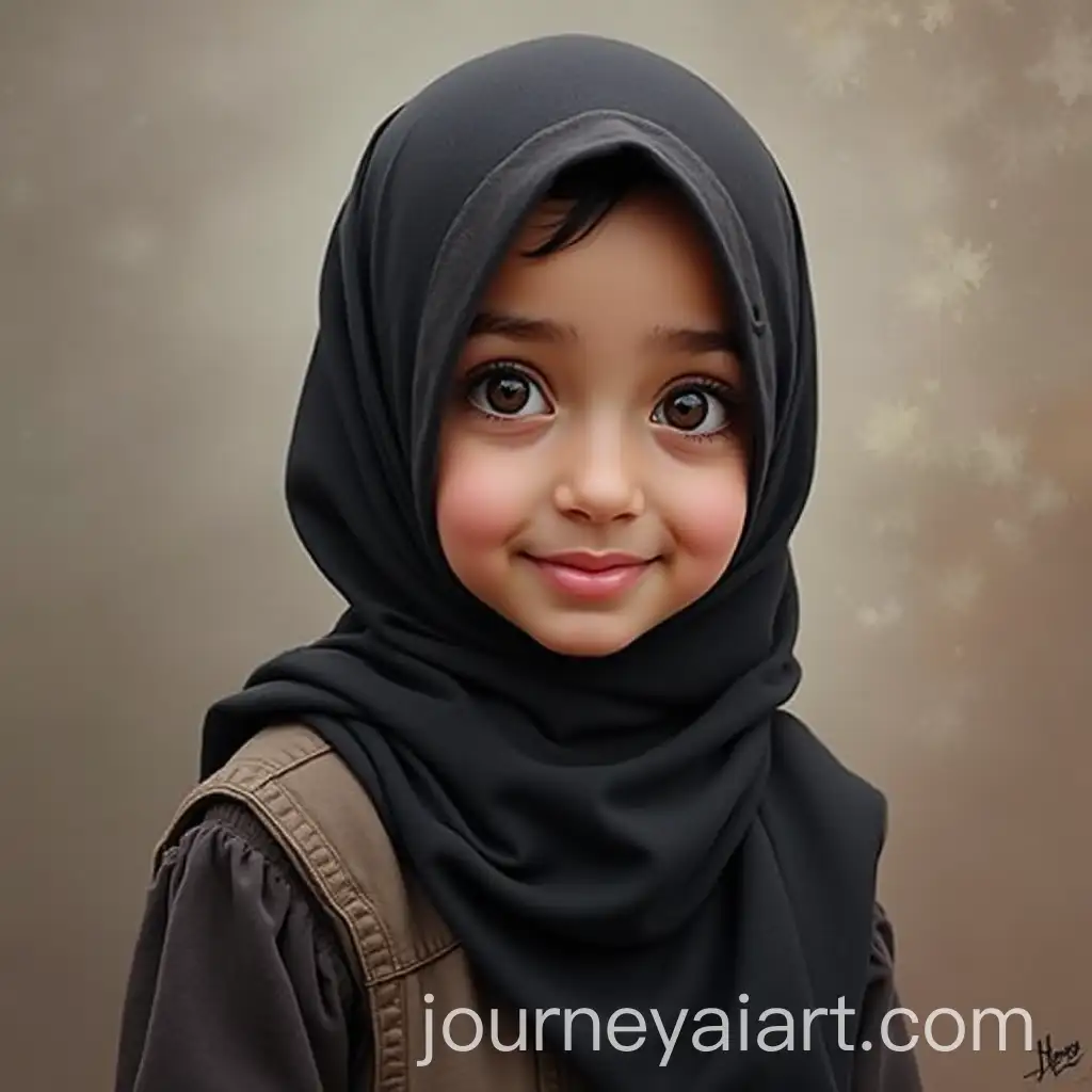 Muslim-Girl-in-Traditional-Attire-with-Intricate-Patterns