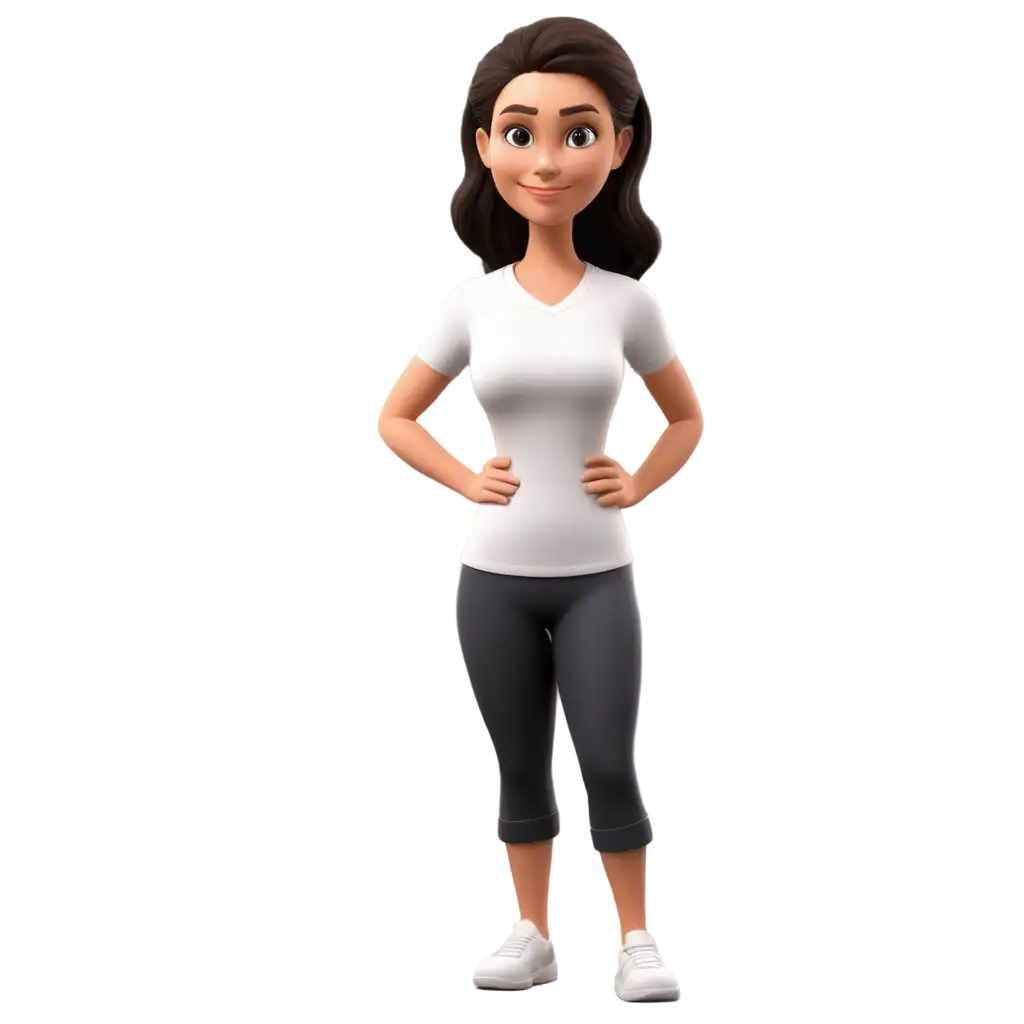 Cute-Female-PE-Teacher-Cartoon-PNG-Playful-and-Professional-Illustration