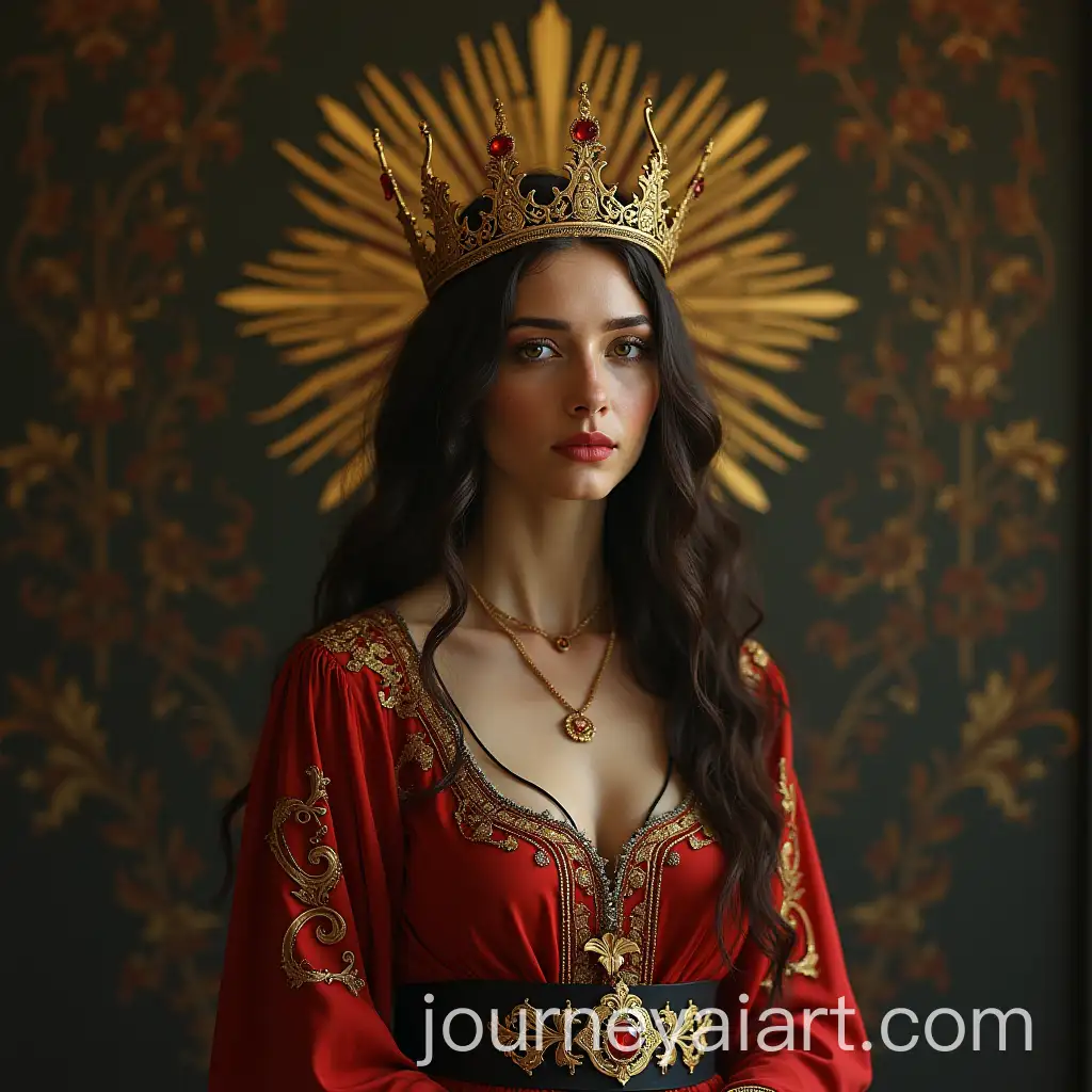 Depiction-of-a-Mythical-Figure-Mistress-Jesus-in-an-Artistic-Style
