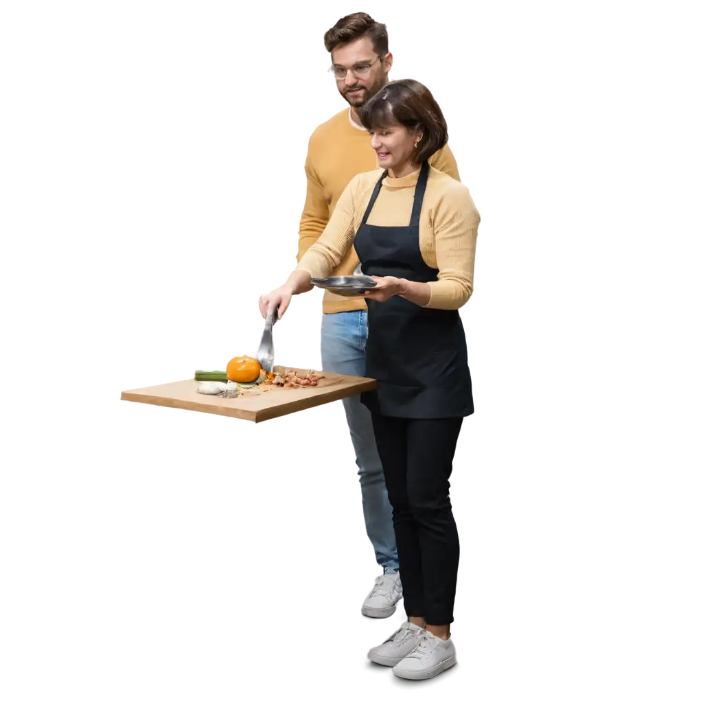 Couple-Cooking-Together-PNG-Image-for-Creative-Projects-and-Digital-Use