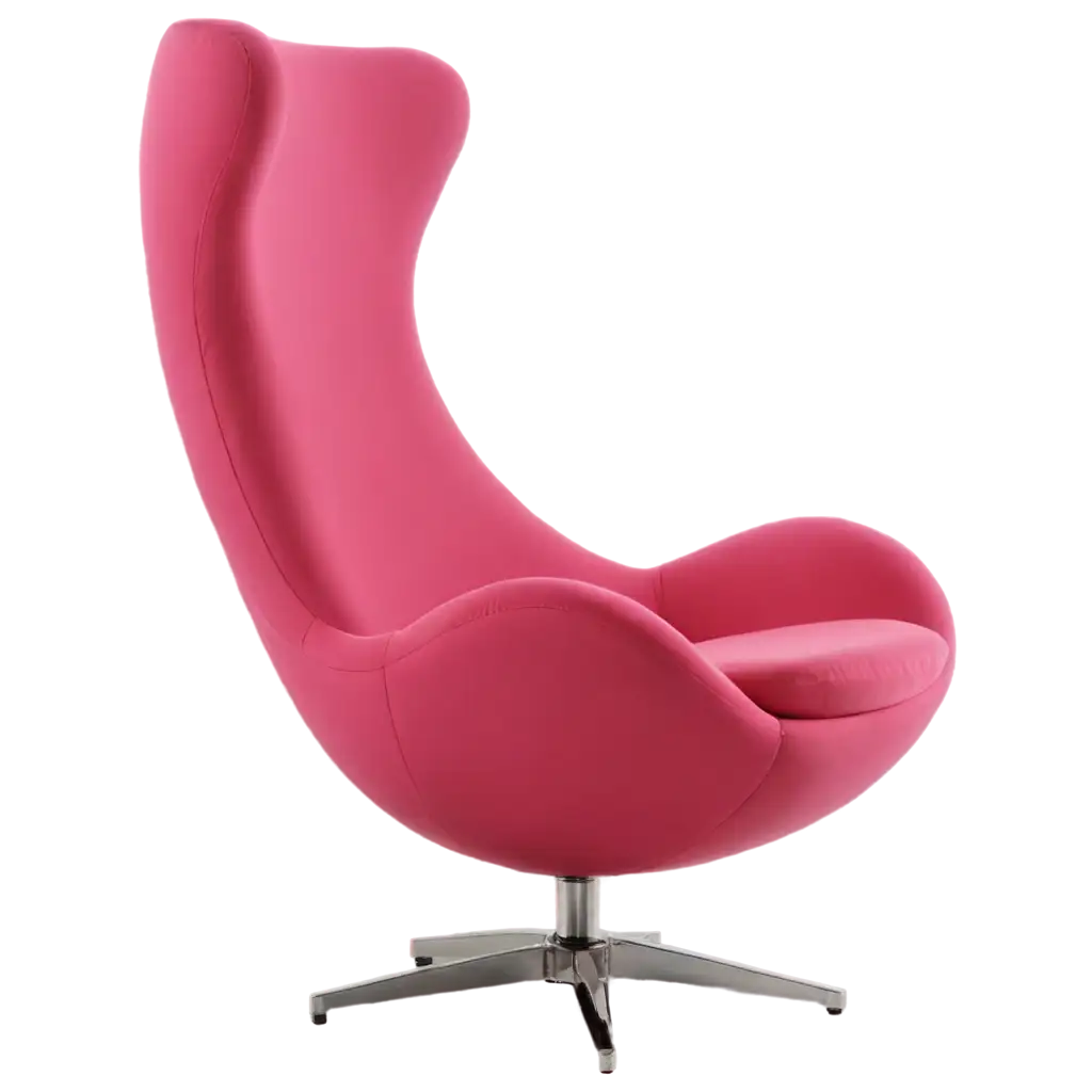 Vibrant-Pink-Chair-PNG-Image-Enhancing-Spaces-with-Elegant-Furniture