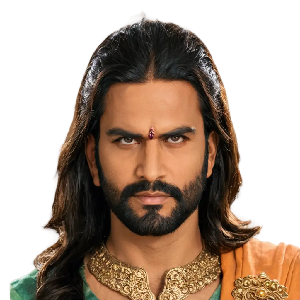 Mahabharat character dhritrashtra close look face