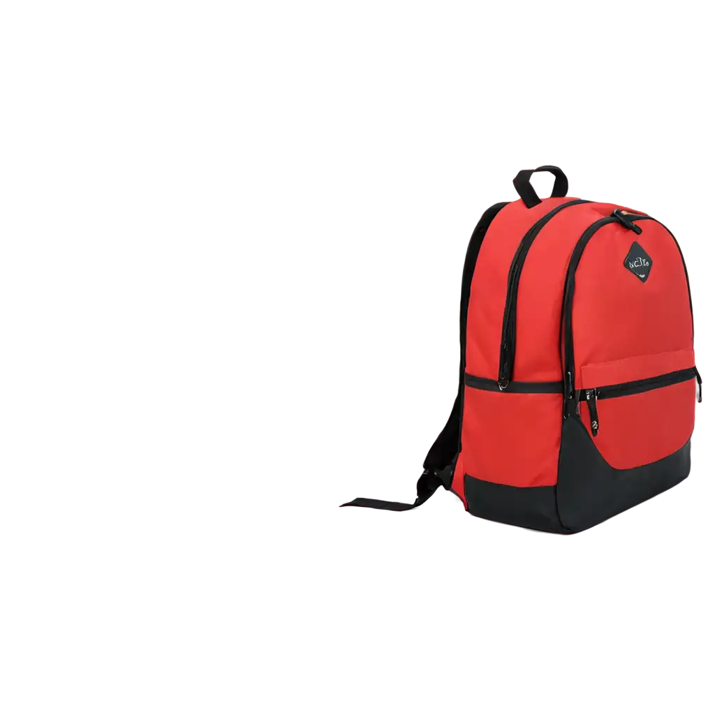 HighQuality-Red-School-Bag-Side-View-PNG-Image-for-Versatile-Usage