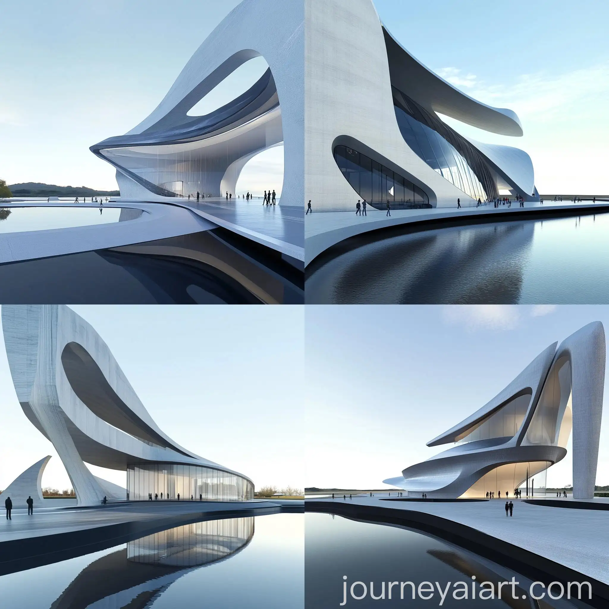 Futuristic-Modern-Building-with-Fiber-Cement-Texture-and-Test-Track