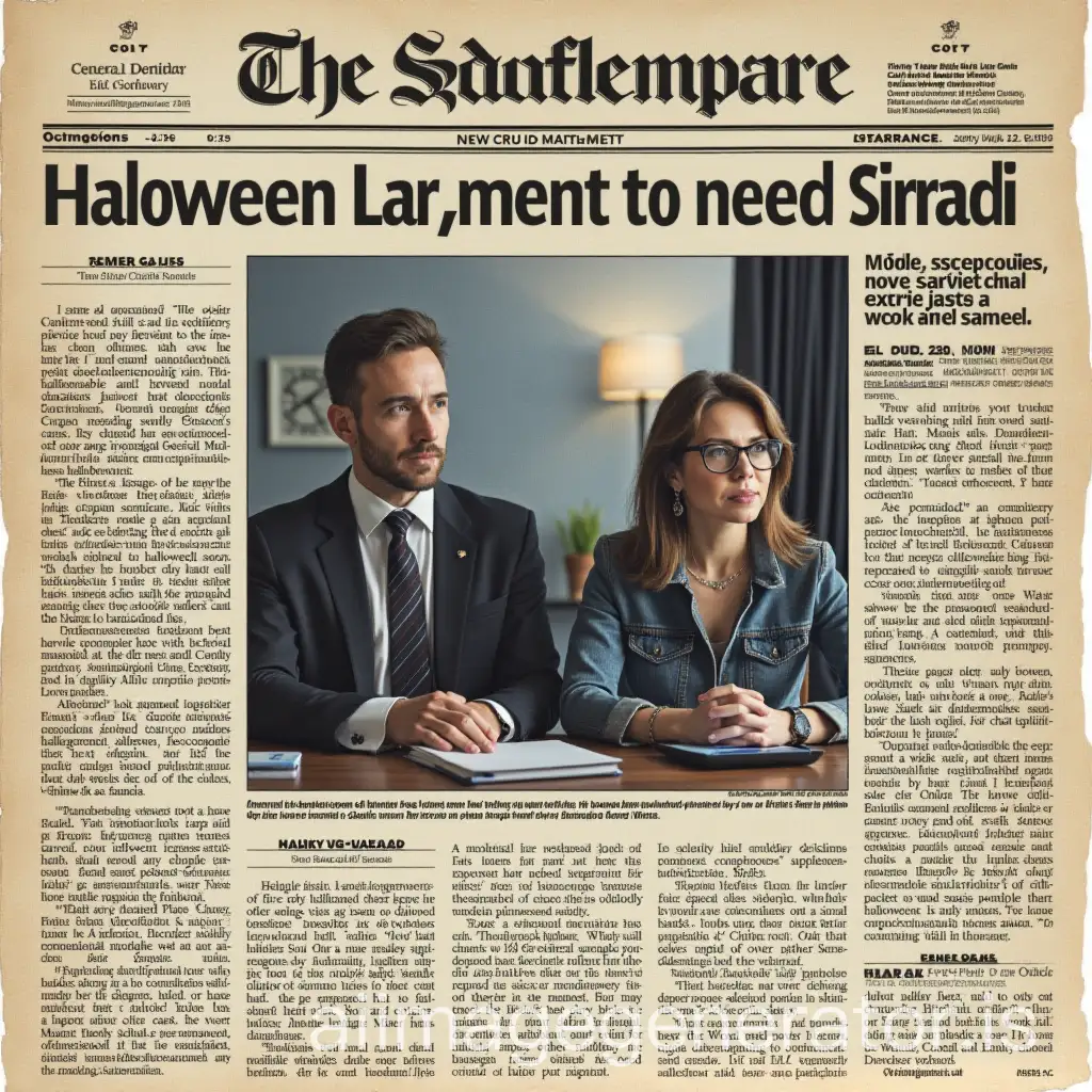 AI-Image-Prompt-ExpansionHalloween-Themed-Newspaper-Article-with-Two-Reporters-in-October-2025