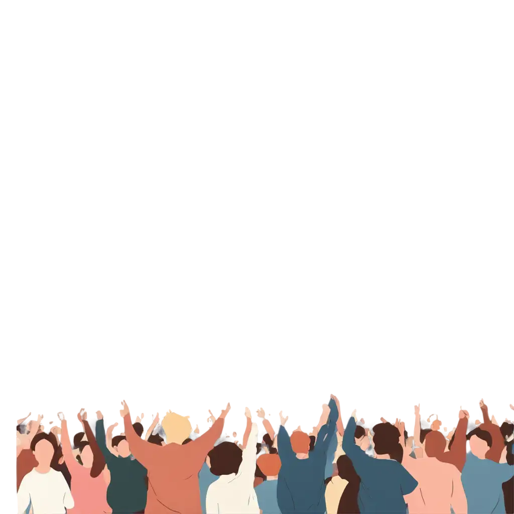 Dynamic-Crowd-Illustration-PNG-Capturing-Vibrant-Diversity-and-Energy