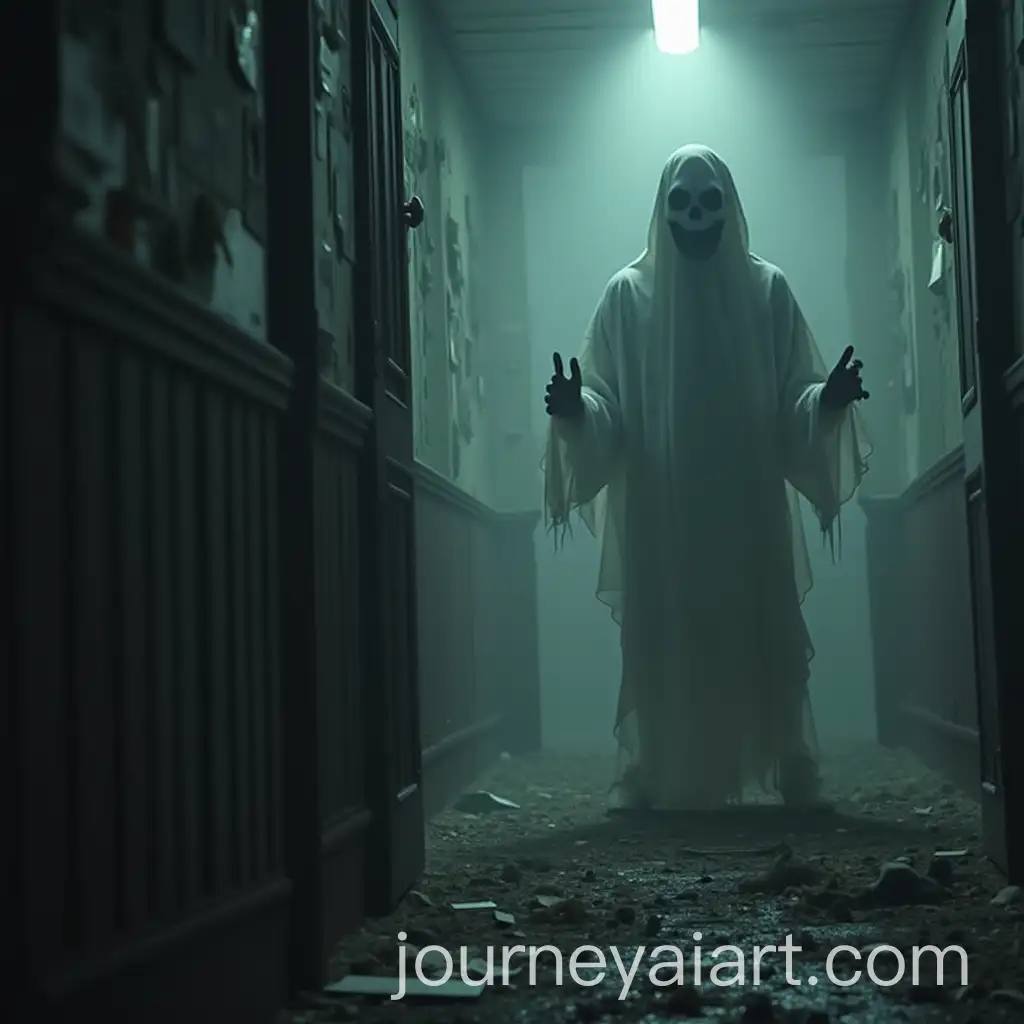 Spooky-Workplace-Hazards-Halloween-Ghost-Encounter