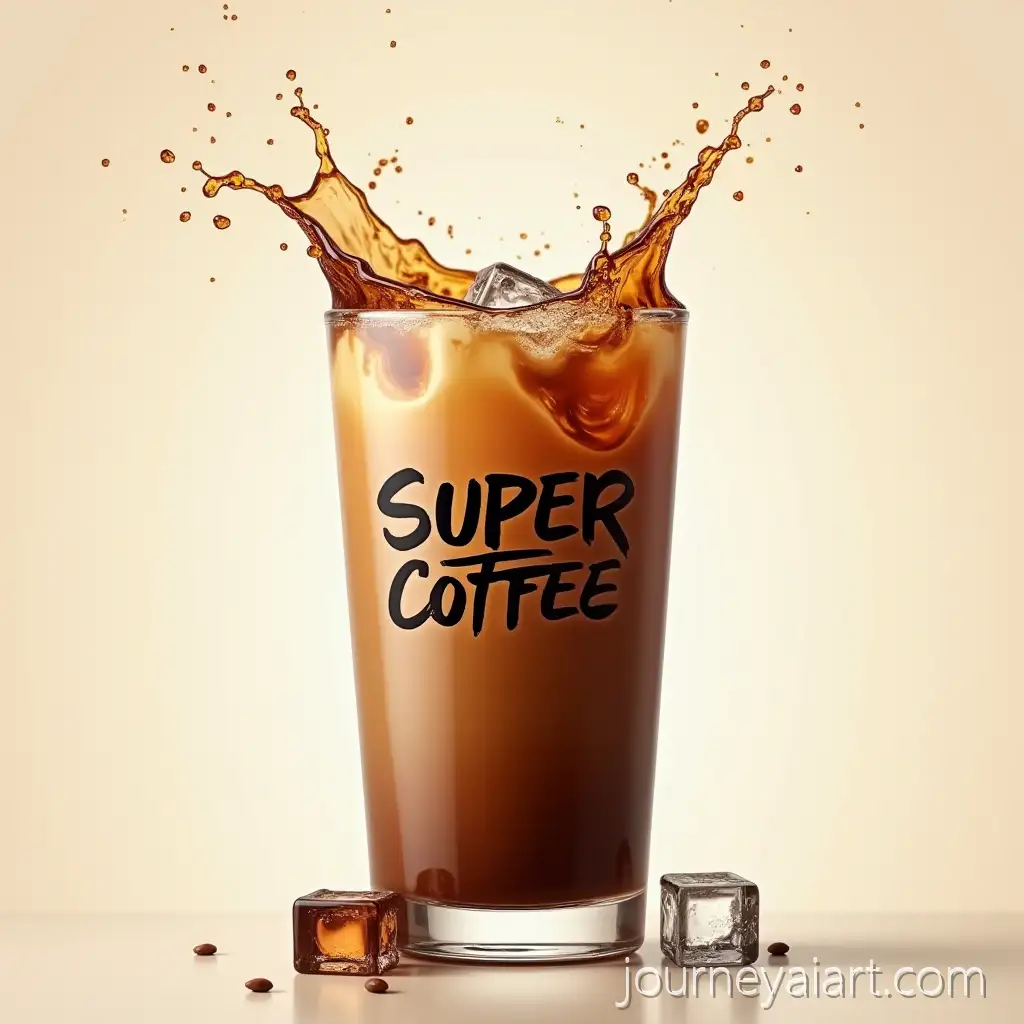 Refreshing-Tall-Glass-Coffee-with-Graffiti-Super-Coffee-and-IceAI-Art-Prompt-Expansion-Cubes-Splashing