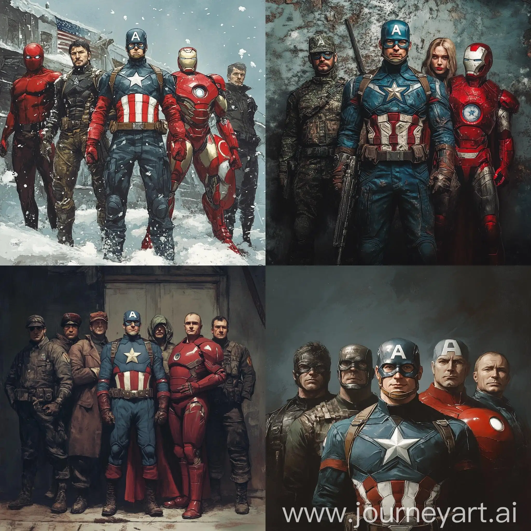 Russian-Avengers-in-Urban-Action-Scene