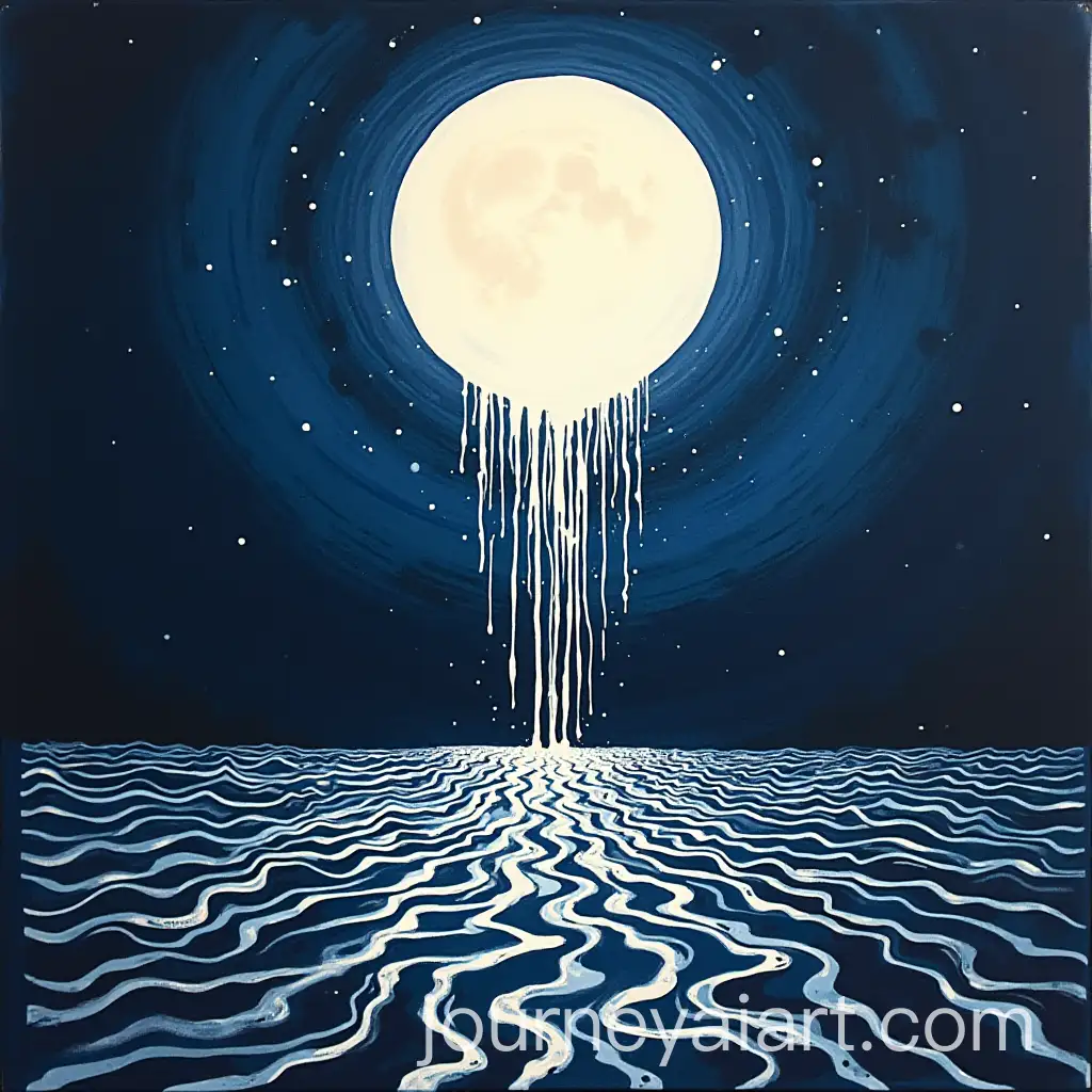 Moonlit-Stencil-Printing-Wavy-Lines-Immersed-in-Madness