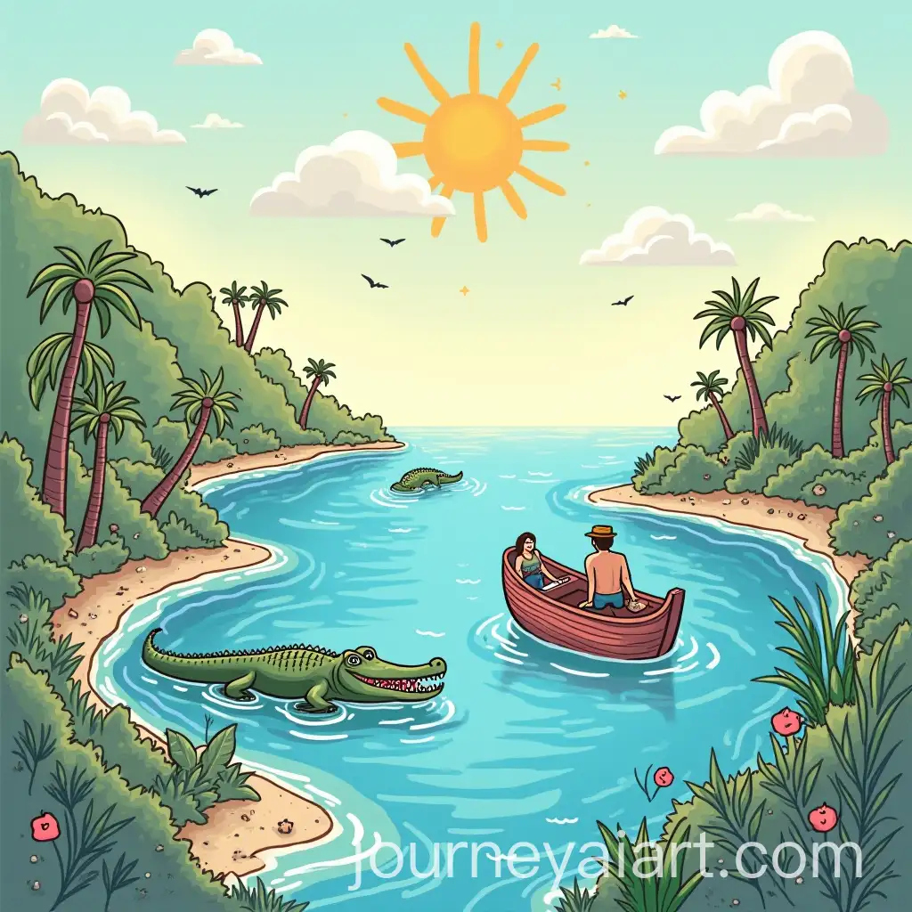 Creative-Graphic-Organizer-Illustrating-Life-Journey-to-Dreams-with-Obstacles