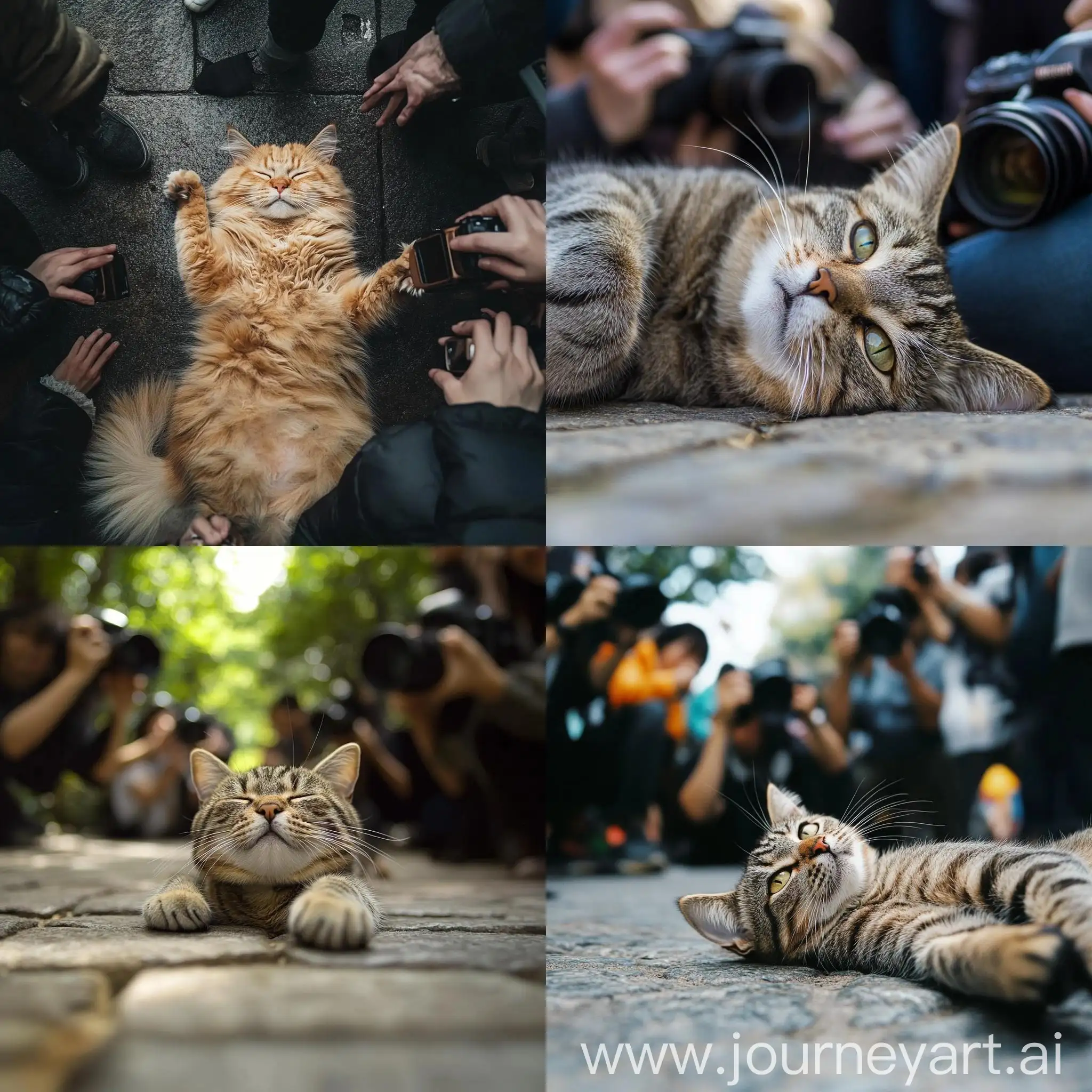 Graceful-Cat-Posed-for-Photographers