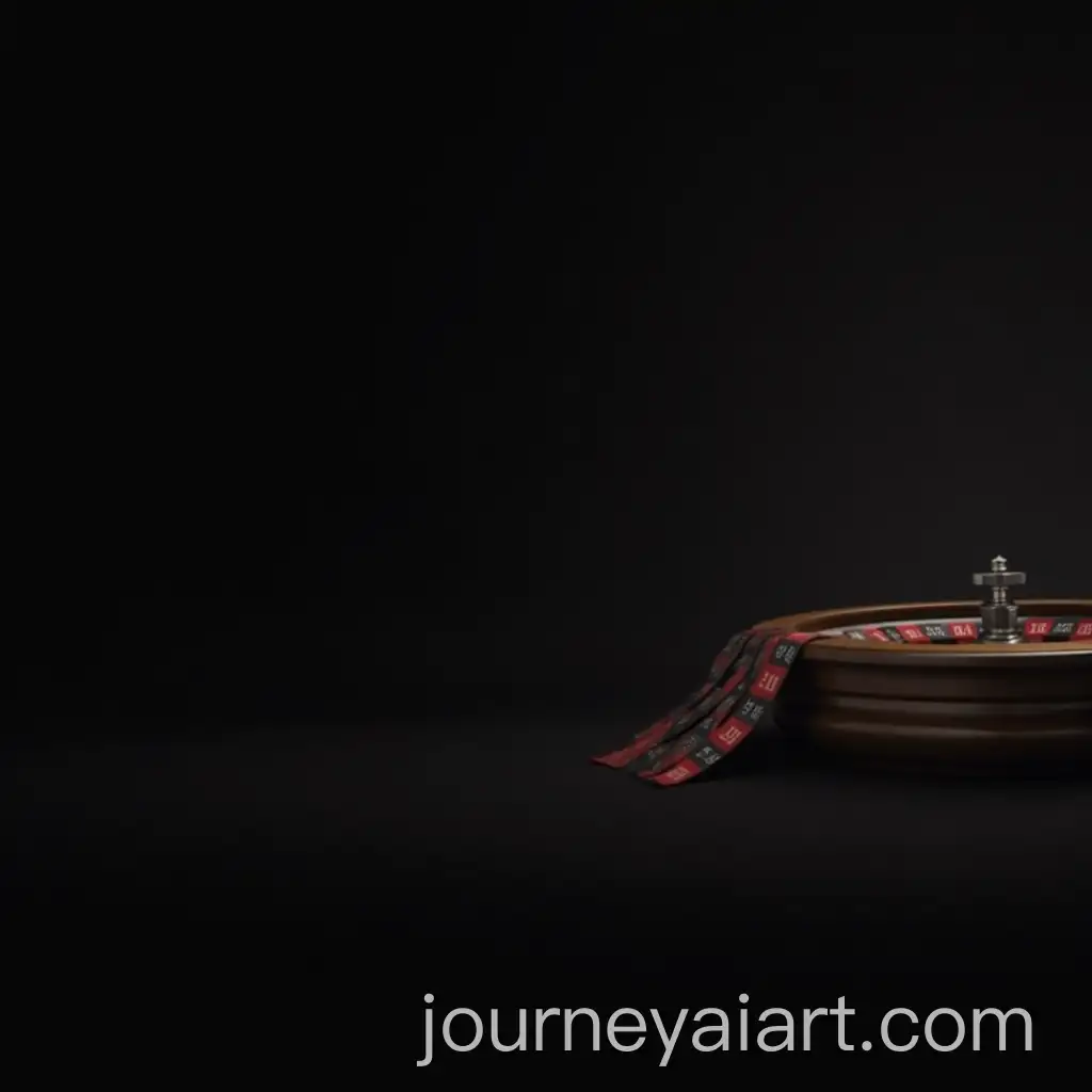 Dark-Gradient-Background-with-Casino-Roulette