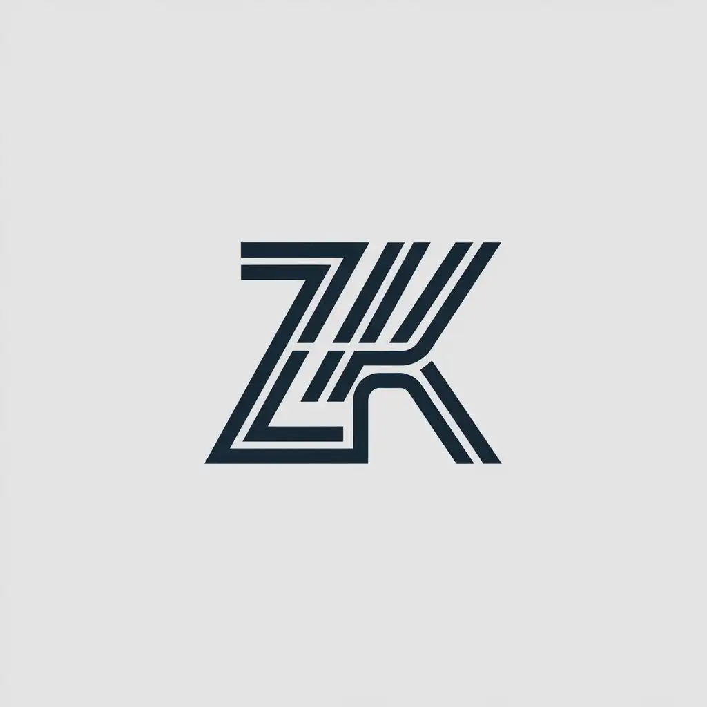 a vector logo design,with the text "Z.Y.K", main symbol:Z.Y.K,Minimalistic,be used in Nonprofit industry,clear background