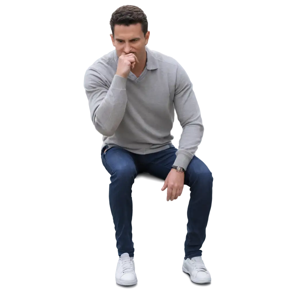 man thinking