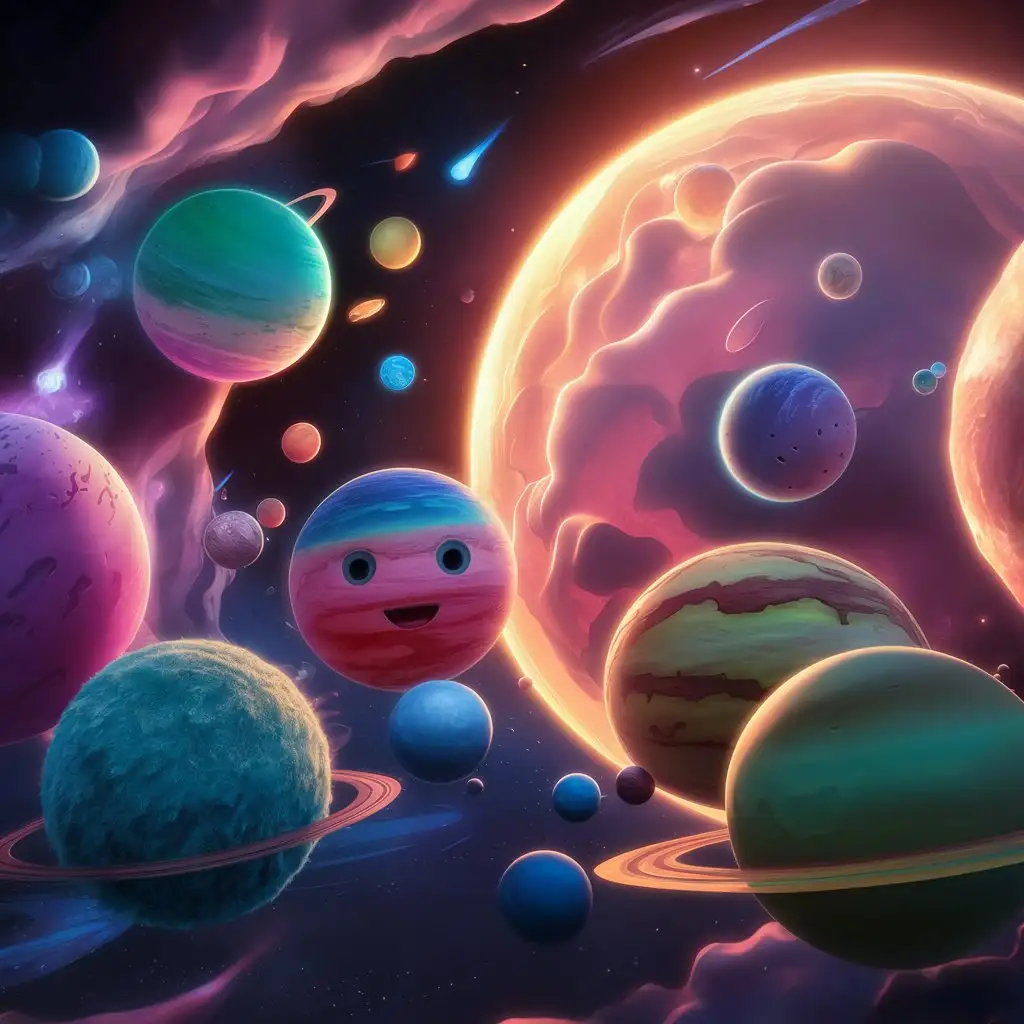 Cartoon-Cosmos-and-Large-Planets-3D-Animation