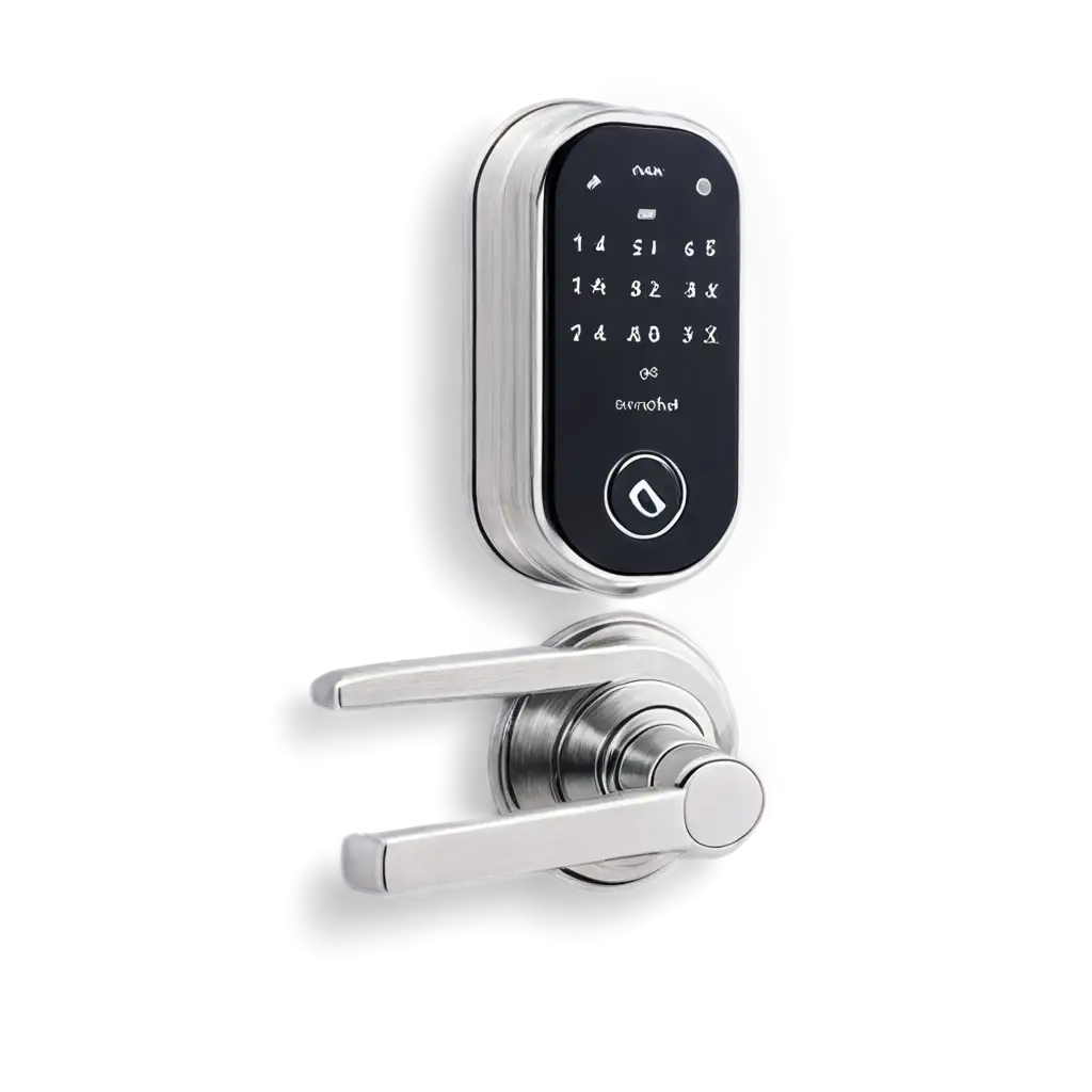 Smart-Door-Lock-PNG-Image-Enhance-Security-with-HighQuality-Visuals