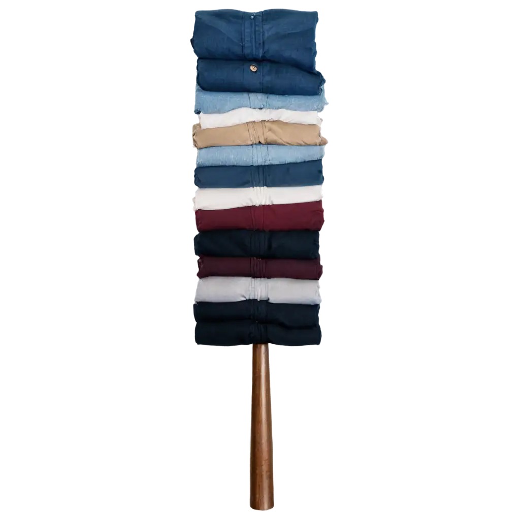 HighQuality-PNG-Image-of-a-Stack-of-Clothes-for-Versatile-Use