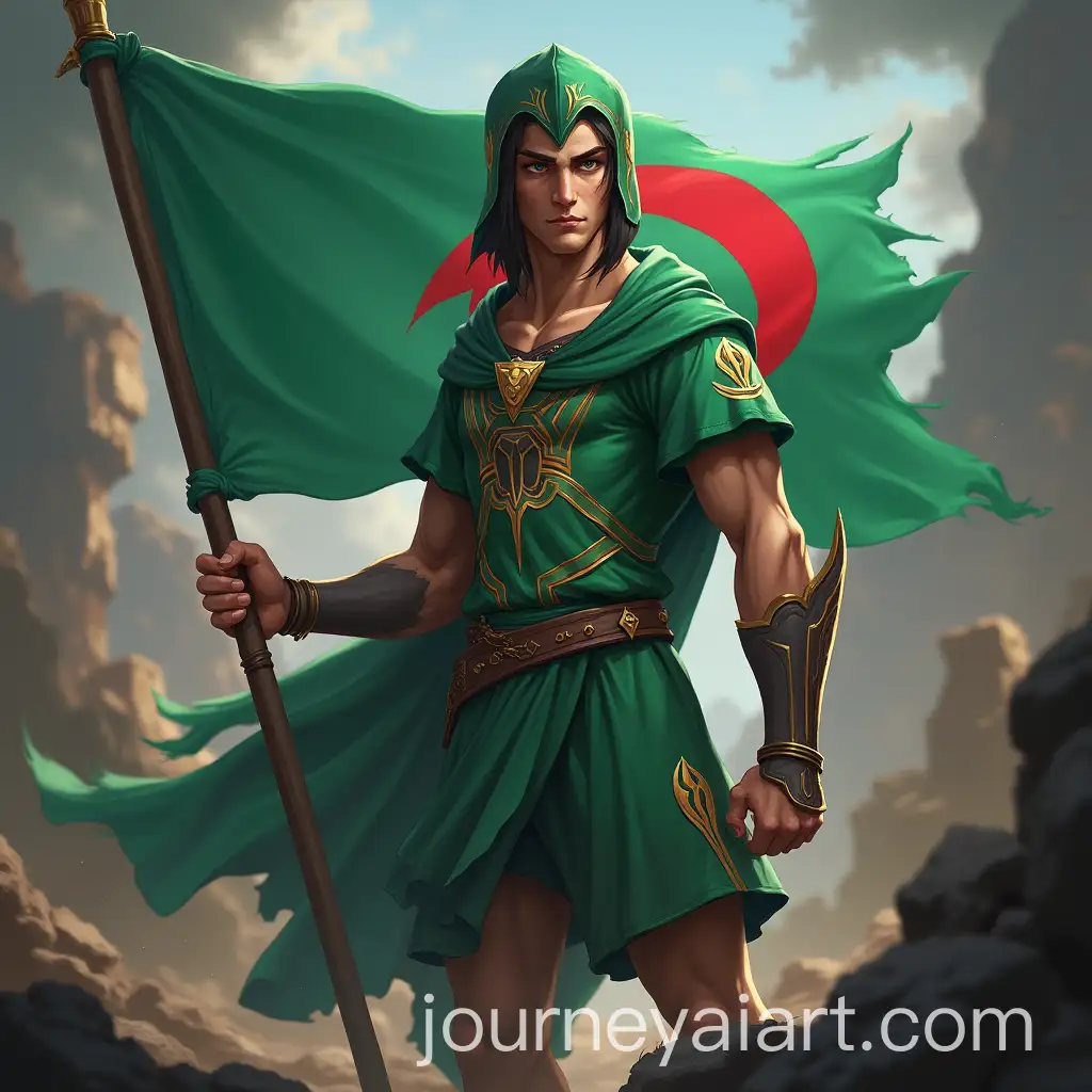 Sett-from-League-of-Legends-Wearing-Algerian-Flag-Costume