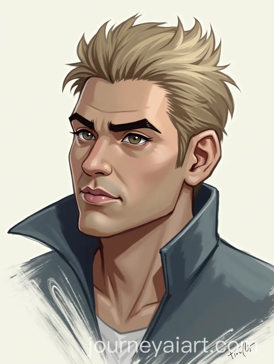 Viktor-Digital-Portrait-in-Arcane-Style-from-League-of-Legends