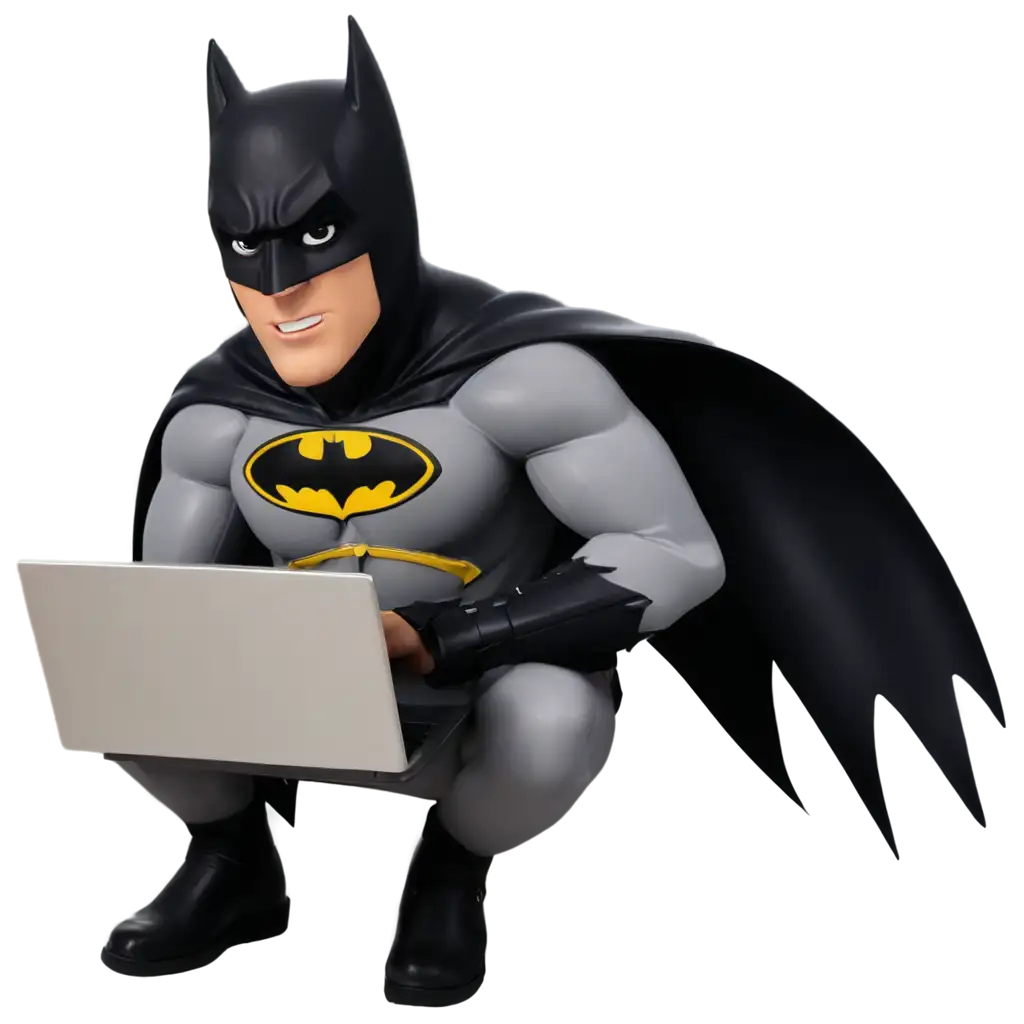 Batman-with-Laptop-PNG-Vigilante-Genius-in-Action