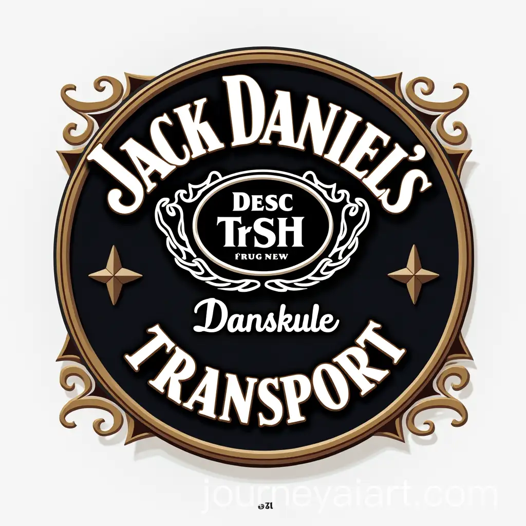 Custom-Logo-Design-for-Danku-Transport-Inspired-by-Jack-Daniels